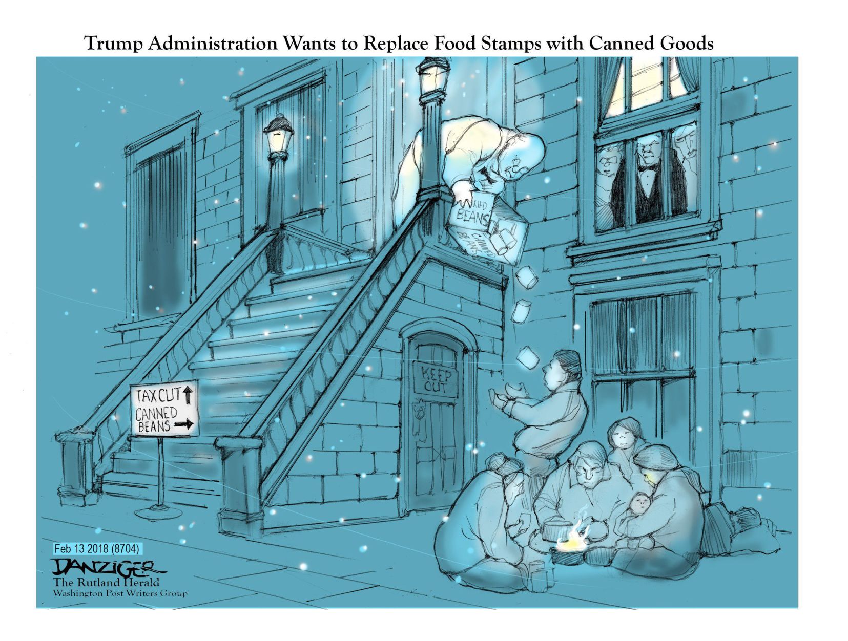 Jeff Danziger cartoon